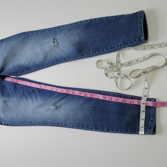 STS Blue Distressed Emma Ankle Skinny Jeans SZ 25 - Picture 8 of 16